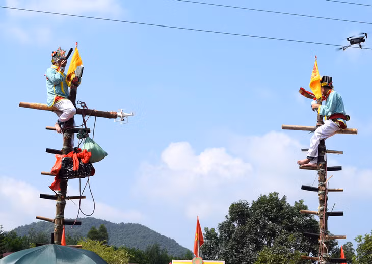 Climbing the knife-ladder is among important traditional folk- custom activities.