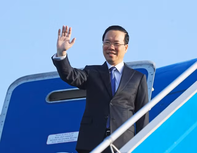 President leaves for APEC Economic Leaders’ Week in U.S. ảnh 1 President leaves for APEC Economic Leaders’ Week in U.S. ảnh 1