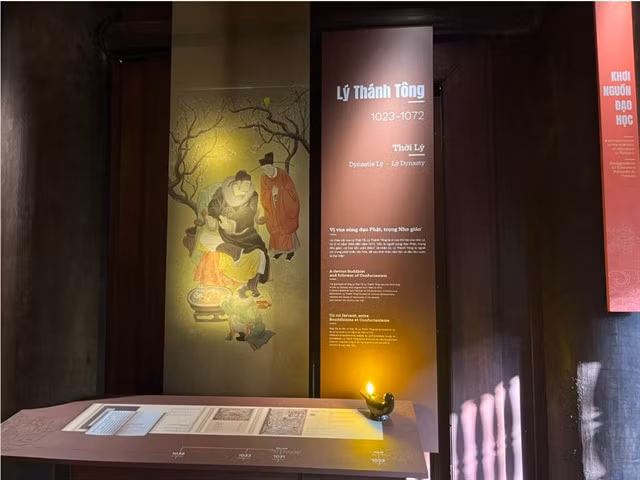 Documents about King Lý Thánh Tông (1023-1072), who valued talent, have great contribution to national education history. — Photos bvhttdl.gov.vn