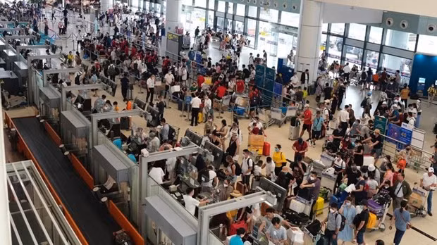 Domestic airlines serve over 1.5 million passengers during Tết. — VNA/VNS Photo