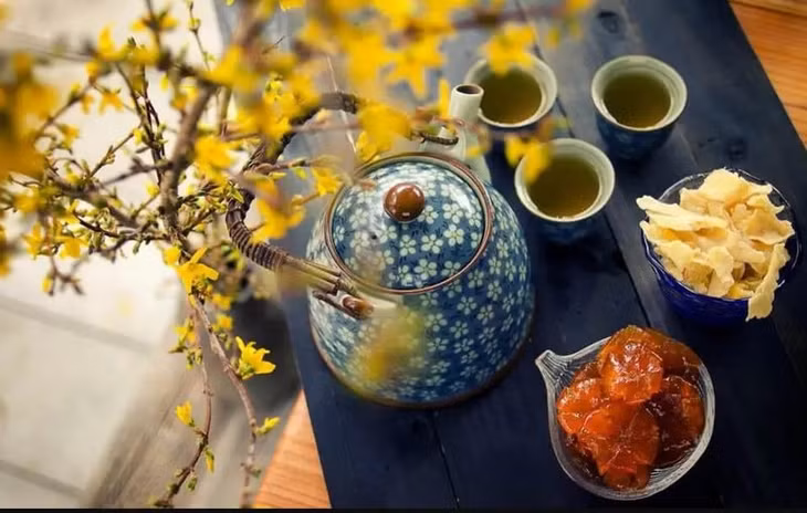Enjoying jam, tea – a cultural feature during Lunar New Year ảnh 1