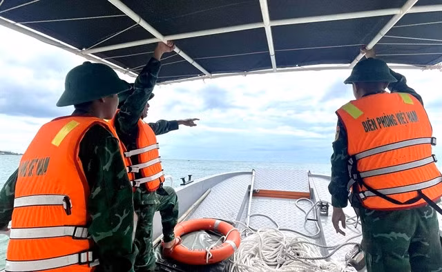 Thanh Hải Border Guard Station (Lâm Đồng Province) launches intensified campaign to combat IUU fishing in their jurisdiction. — VNA/VNS Photo