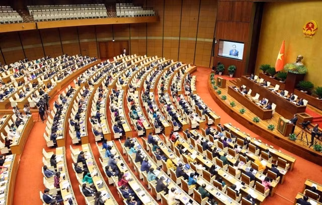 The National Assembly will consider nine draft laws on Tuesday morning. — VNA/VNS Photo