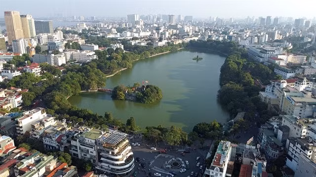 A view of Hà Nội. The city is among the 11 provinces and centrally-run cities that remain unchanged under the administrative reorganisation resolution. — VNA/VNS Photo