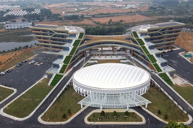 National Innovation Centre (NIC) in Hòa Lạc Hi-Tech Park, Hà Nội. — Photo suckhoedoisong.vn