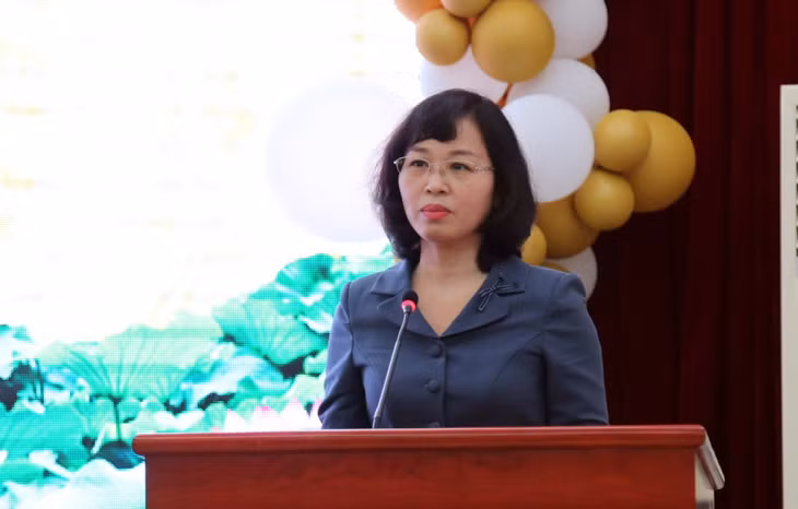 Deputy Secretary of the Provincial Party Committee cum Vice Chairwoman of the People’s Council, Trinh Thi Minh Thanh, the highly appriciated the strong determination of the delegation.