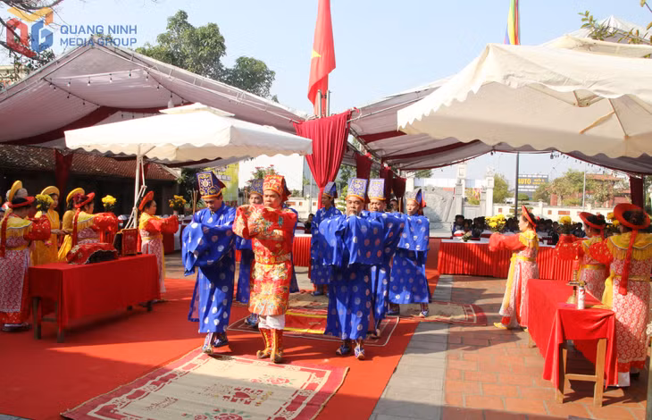 The main ritual at Yen Giang Communal House