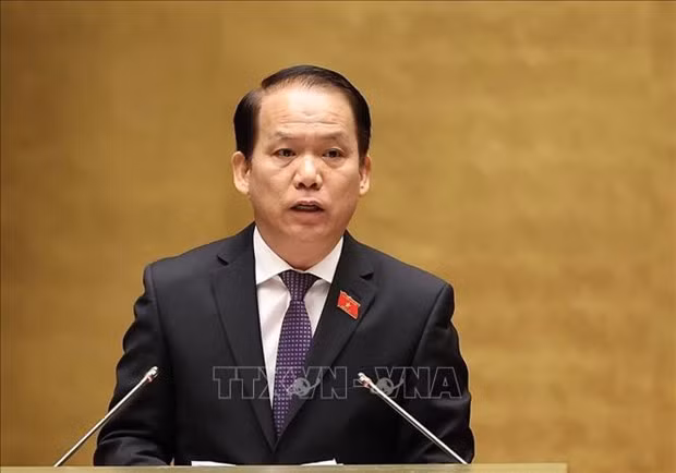 Chairman of the NA Committee on Legal Affairs Hoang Thanh Tung (Photo: VNA)