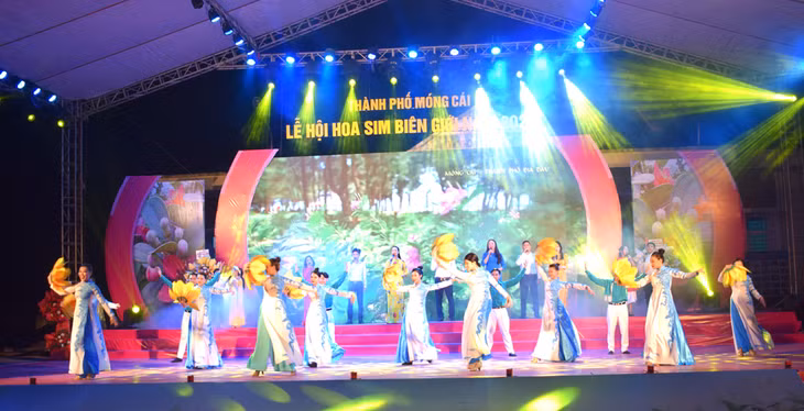A music show titled "The color of the border land"