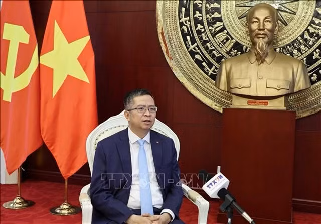 Vietnamese Ambassador to China Phạm Thanh Bình. VNA/VNS Photo
