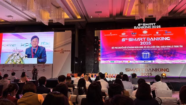 A view of the Smart Banking 2025 event. — VNS Photo
