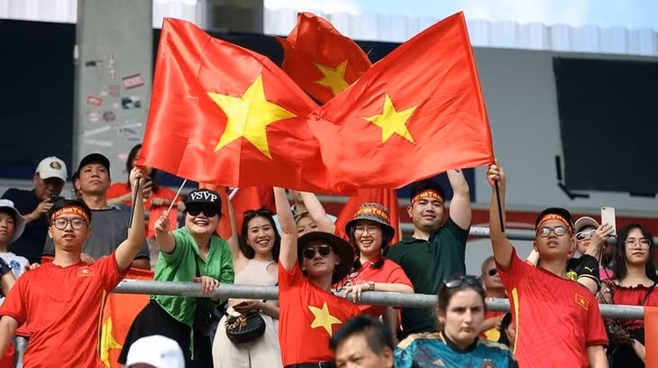 ...and the Vietnamese community in Germany. (Source: DFB)