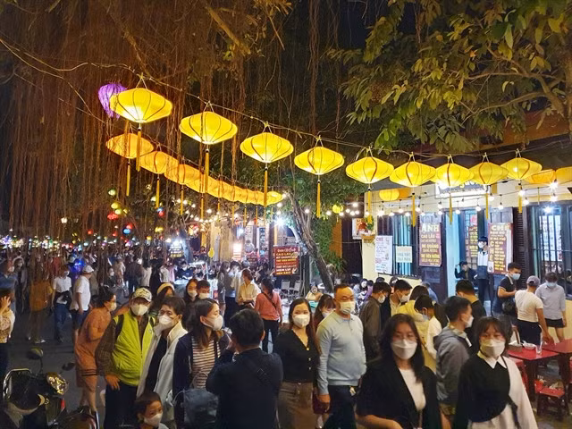 The ancient city of Hội An welcomed many visitors during the first days of the Lunar New Year.