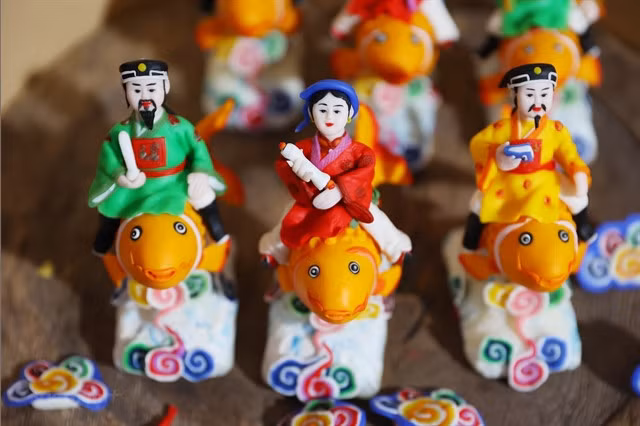 Hậu’s products have a lot of charm because of their colour, fun and cuteness. — Photo vietnamplus.vn
