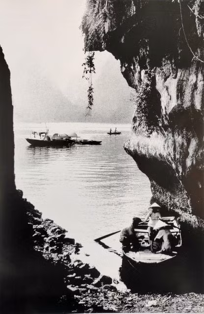 TRANQUILITY: An ink-painting like landscape at the foot of Bài Thơ Mountain