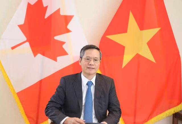 Vietnamese Ambassador to Canada Phạm Vinh Quang. — VNA/VNS Photo Trung Dũng