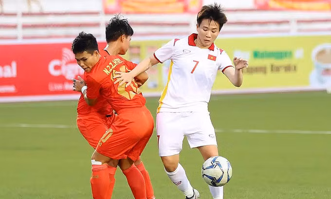 Vietnam lose AFF Women's Championship bronze to Myanmar