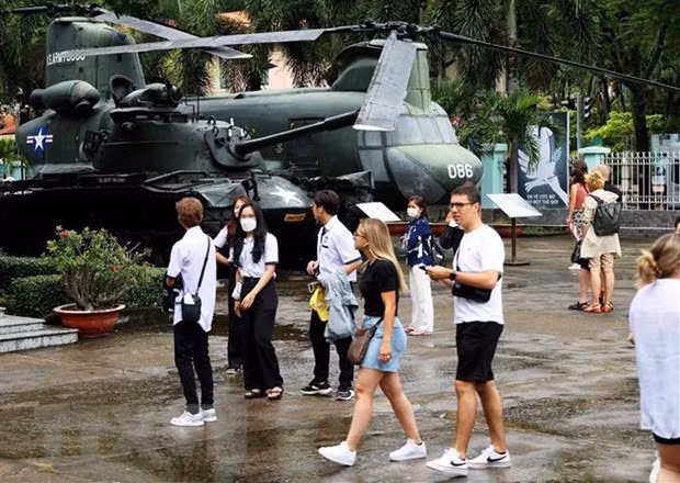 Ho Chi Minh city greets more than 22.7 million tourists in the first 9 months of 2022. (Photo: VNA)