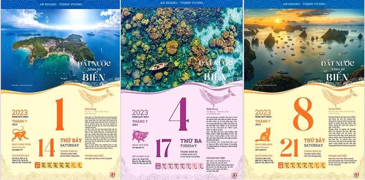 Vietnam’s seas and islands spotlighted in year 2023 calendar