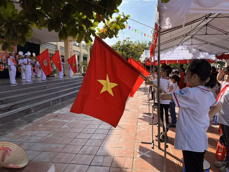 The opening ceremony for a new shool year