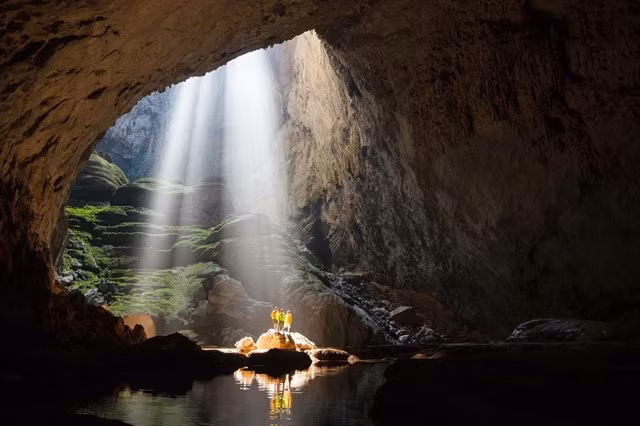 The majestic beauty of Sơn Đoòng Cave in Phong Nha - Kẻ Bàng National Park, a UNESCO World Heritage site. VNS Photo
