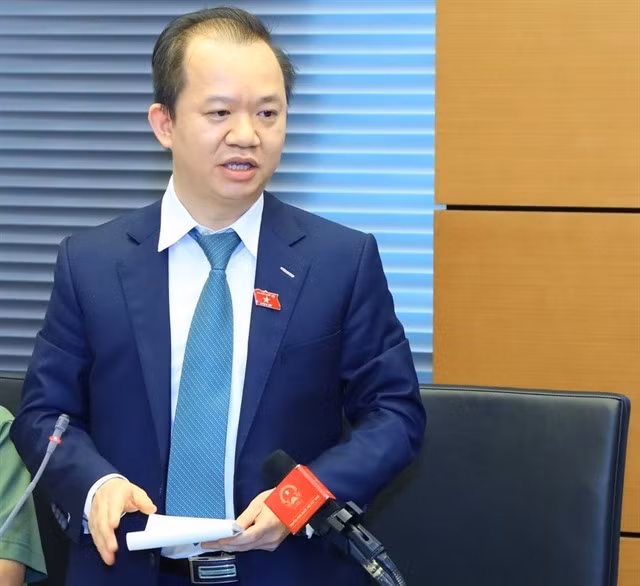 Bùi Hoài Sơn, PhD, full-time member of the Committee of Culture and Society in Việt Nam's National Assembly. VNS Photo Văn Điệp