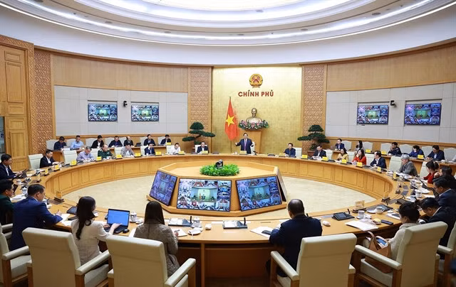 At the 26th meeting of the National Steering Committee for Combating Illegal, Unreported and Unregulated (IUU) Fishing. — VNA/VNS Photo Dương Giang