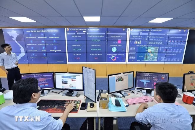 Investing in developing digital transformation infrastructure in Kien Giang. (Photo: VNA)