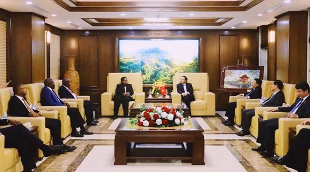 At the meeting