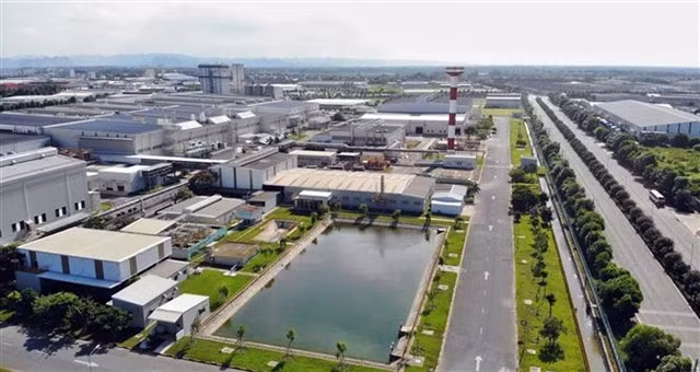 View of the Đồng Văn II Industrial Park in the southern province of Hà Nam.
