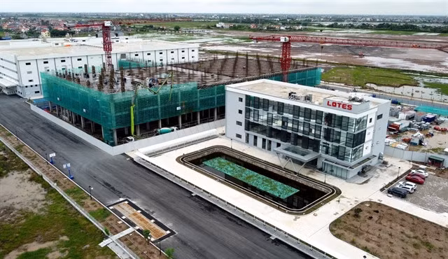 Liên Hà Thái Industrial Zone in Thái Bình Province. — VNA/VNS Photo Thế Duyệt