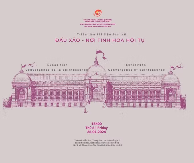 "Convergence of Quintessence" exhibition poster. Photo courtesy of National Archives Center 1