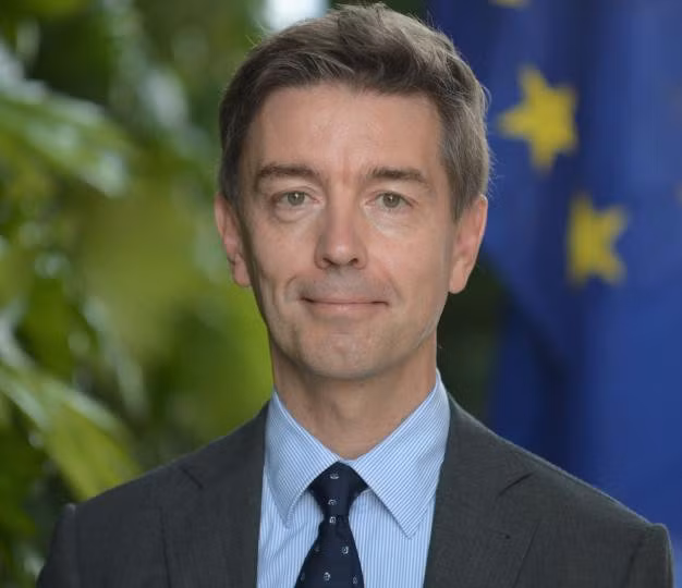 Ambassador of the European Union in Việt Nam Julien Guerrier. Photo courtesy of the EU Delegation in Việt Nam.