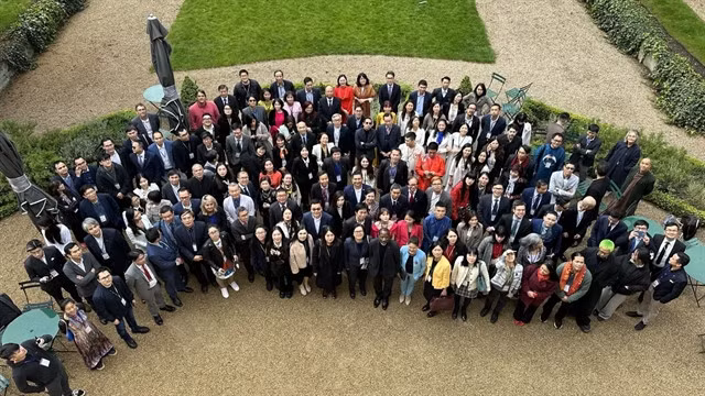 Participants of the Vietnam Global Leaders Forum – VGLF 2024. Photo VGLF