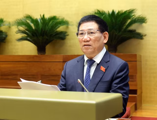 Minister of Finance Hồ Đức Phớc. — VNA/VNS Photo