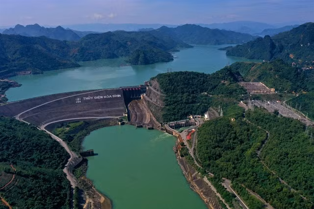Hoà Bình hydropower plant. — VNA/VNS Photo