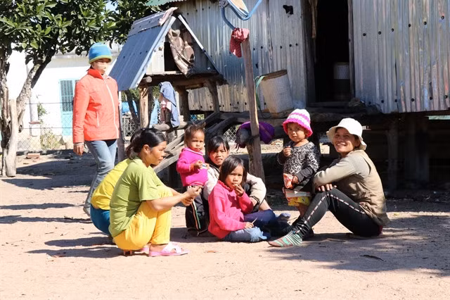 Ethnic women and girls in the Central Highlands province of Gia Lai. VNA/VNS Photo Hồng Điệp