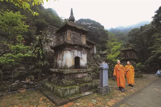 Ngọa Vân contains traces of ancient culture in the complex of the Trần Dynasty special national relic sites in Đông Triều Town. VNA/VNS Photo Thành Đạt