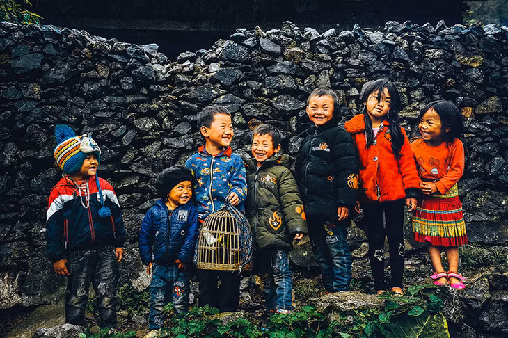 Photo on Children in Lao Xa, Ha Giang by Ninh Manh Thang