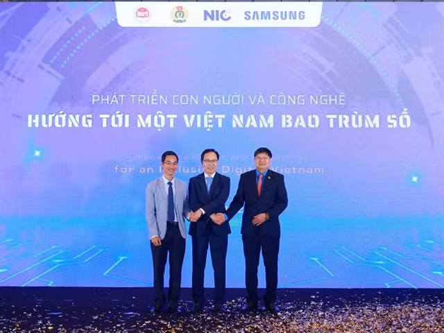 Delegates attend the launch ceremony of the InclusiveTech Initiative. Photo courtesy of Samsung