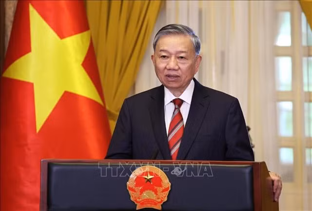 Party General Secretary and State President Tô Lâm VNA/VNS photo
