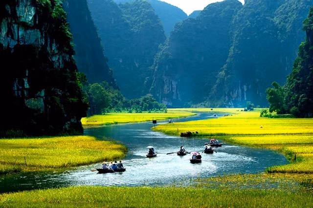 Ninh Bình Province's Tam Cốc-Bích Động was used for shooting the Hollywood blockbuster 'Kong: Skull Island' in 2016. Photo Nguyễn Sin