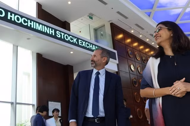 Foreign investors are returning to the Vietnamese stock market. — Photo thoibaotaichinhvietnam.vn