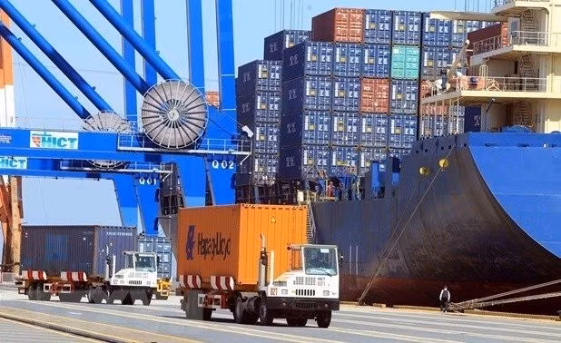 A logistics centre in Vietnam (Photo: VNA)