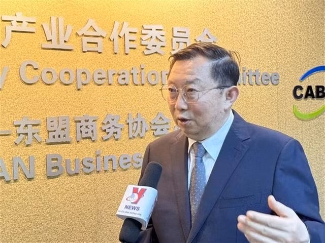 Xu Ningning, Chairman of the Regional Comprehensive Economic Partnership (RCEP) Industry Cooperation Committee, Executive President of the China-ASEAN Business Council, and Chief Expert on China-ASEAN Trade Cooperation. — VNA/VNS Photo