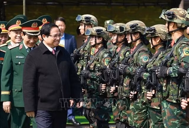PM Phạm Minh Chính visits Brigade K3. VNA/VNS. Photo