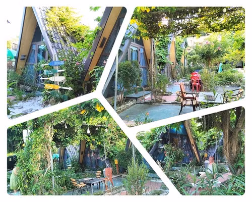 Dau Dau homestay, one of the beautiful accommodations, is situated about 300m from Minh Chau beach.