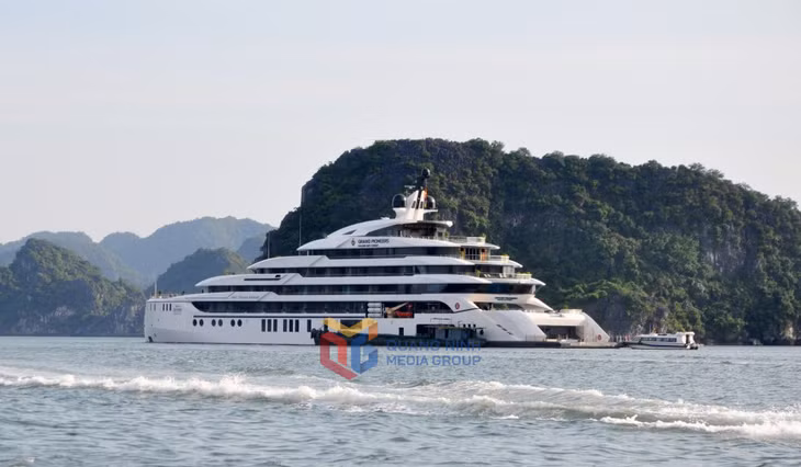 The luxury cruise ship Grand Pioneers.