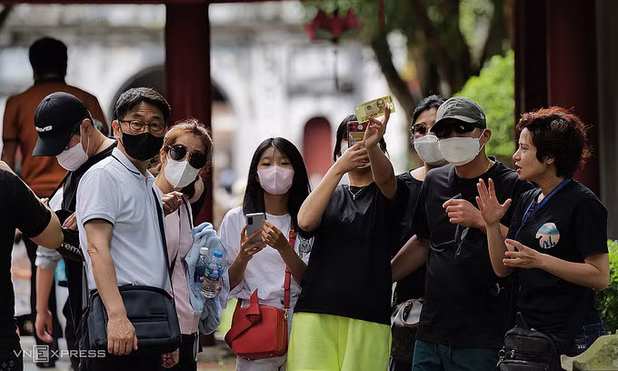 International visitor number increases 13 times in May