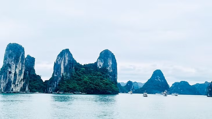 Ha Long Bay (in Quang Ninh Province) - a favourite destination for international tourists. (Photo: Trang Anh)